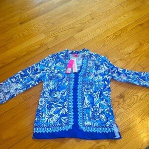 Lilly Pullitzer Luna Tunic “Flocking Fabulous”